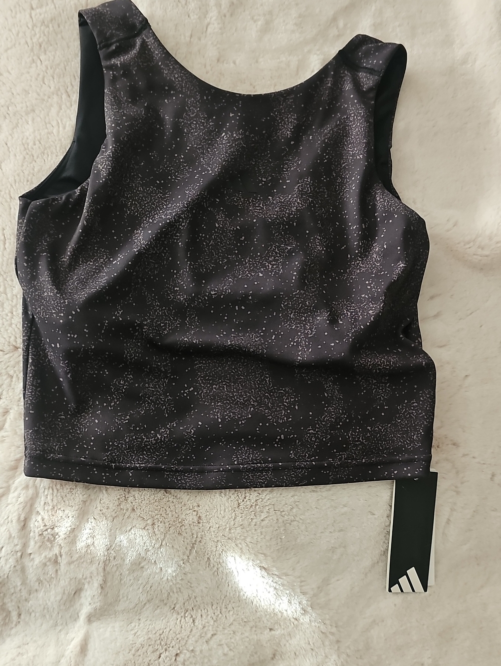 Adidas Motion AOP Tank Top in Black